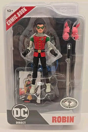 Robin w/Comic (DC Page Punchers: Batman Reborn) - Chase / platinum - Collectables > Action Figures > toys -  McFarlane Toys