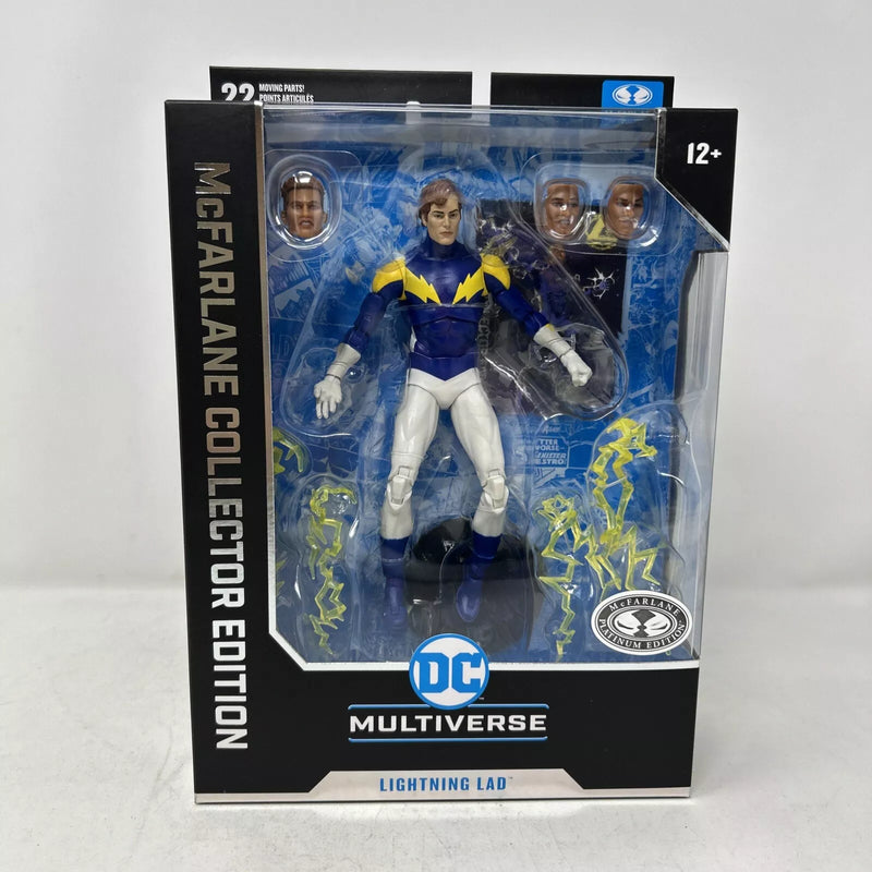 DC Multiverse Collector Edition #28 LIGHTNING LAD - Chase / Platinum - Collectables > Action Figures > toys -  McFarlane Toys