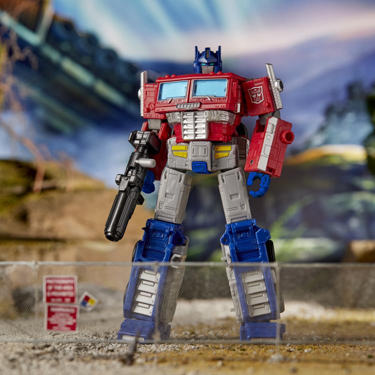 Transformers War for Cybertron: Earthrise Leader Optimus Prime - Toy Snowman