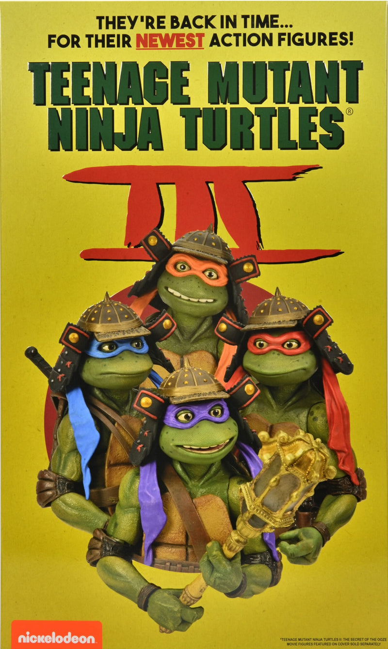 Teenage Mutant Ninja Turtles 3 - Action Figures - Samurai Turtles 4 Pack - Action & Toy Figures -  Neca
