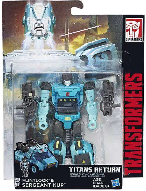 Transformers Generations Titans Return Flintlock Sergeant Kup Deluxe Action Figure - Collectables > Action Figures > toys -  Hasbro