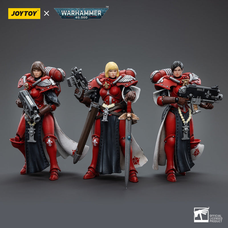 JoyToy - Warhammer 40K - Adepta Sororitas - Battle Sisters - Order of the Bloody Rose - Collectables > Action Figures > toys -  Joy Toy