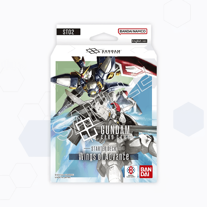 GUNDAM CG CG ST-02 WINGS OF ADVANCE STARTER DECK (preorder July) - Card Games > Collectables > TCG > CCG -  Bandai