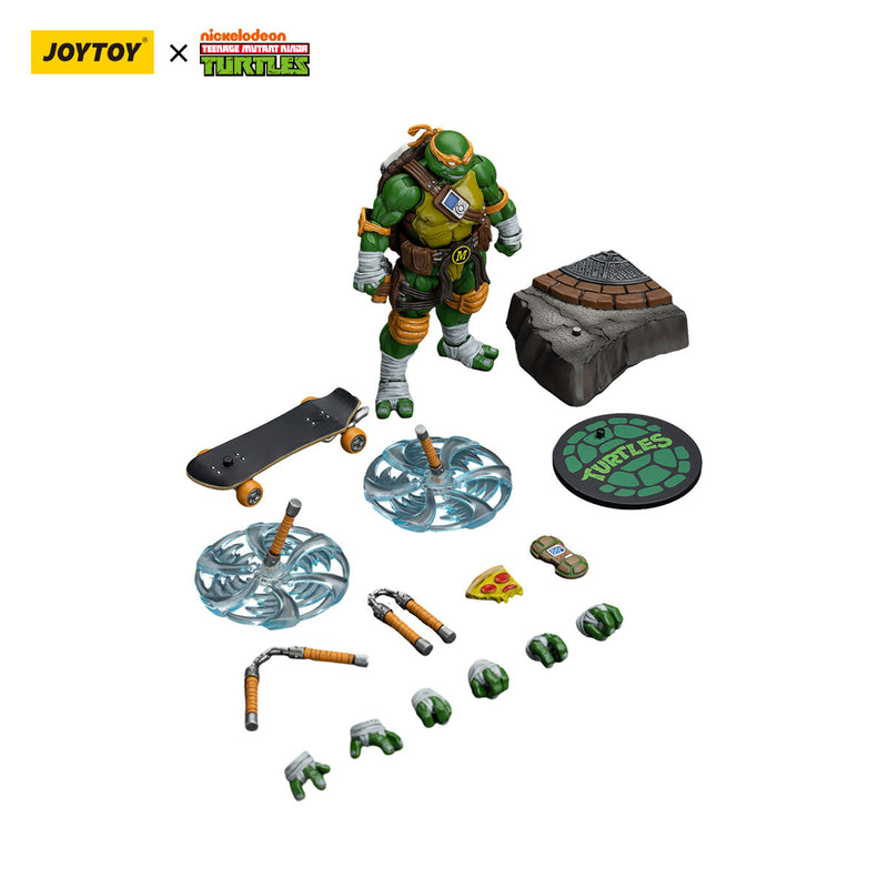 TMNT - 1/18 Scale Teenage Mutant Ninja Turtles - SET OF 4 - Collectables > Action Figures > toys -  Joy Toy