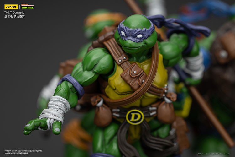 TMNT - 1/18 Scale Teenage Mutant Ninja Turtles - SET OF 4 - Collectables > Action Figures > toys -  Joy Toy