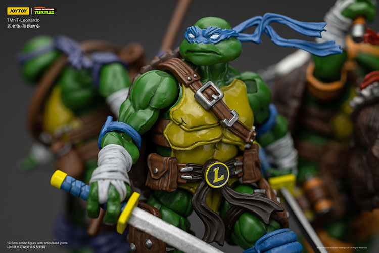 TMNT - 1/18 Scale Teenage Mutant Ninja Turtles - SET OF 4 - Collectables > Action Figures > toys -  Joy Toy