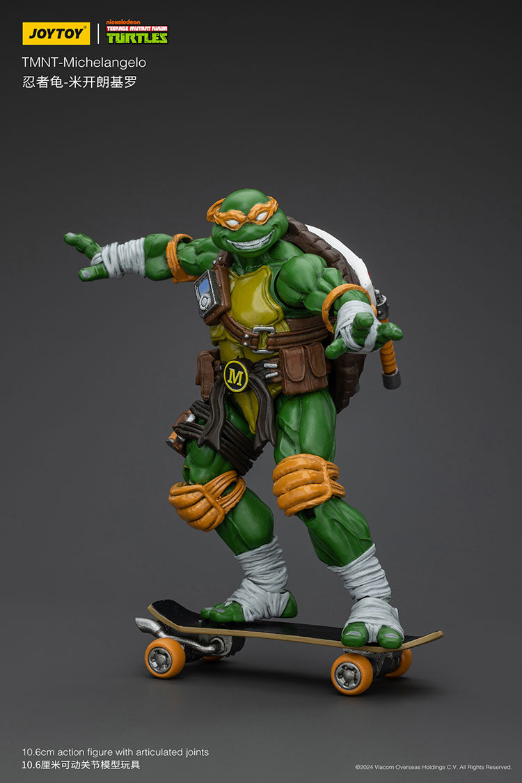 TMNT - 1/18 Scale Teenage Mutant Ninja Turtles - SET OF 4 - Collectables > Action Figures > toys -  Joy Toy