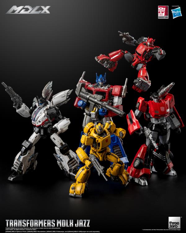 Transformers MDLX Articulated Figure Series Jazz (preorder Q1 2025 Delayed ) - Collectables > Action Figures > toys -  ThreeZero