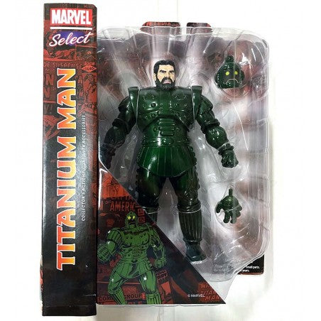 Marvel Select Action Figure Titanium Man - Action figure -  Hasbro