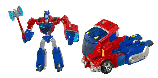 Transformers Animated Deluxe Class Cyberton Mode Optimus Prime - Collectables > Action Figures > toys -  Hasbro