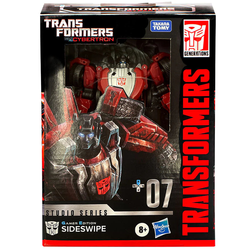 Transformers War for Cybertron Gamer Edition 07 Sideswipe Deluxe Action Figure - Collectables > Action Figures > toys -  Hasbro