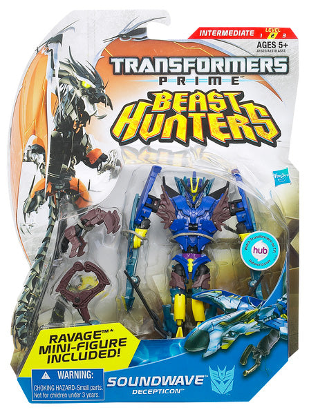 Transformers Prime Beast Hunters Deluxe Class Soundwave - Collectables > Action Figures > toys -  Hasbro