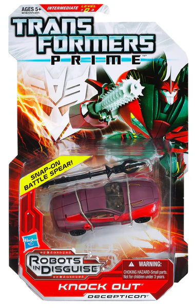 Transformers Prime Deluxe Class Knock Out - Collectables > Action Figures > toys -  Hasbro