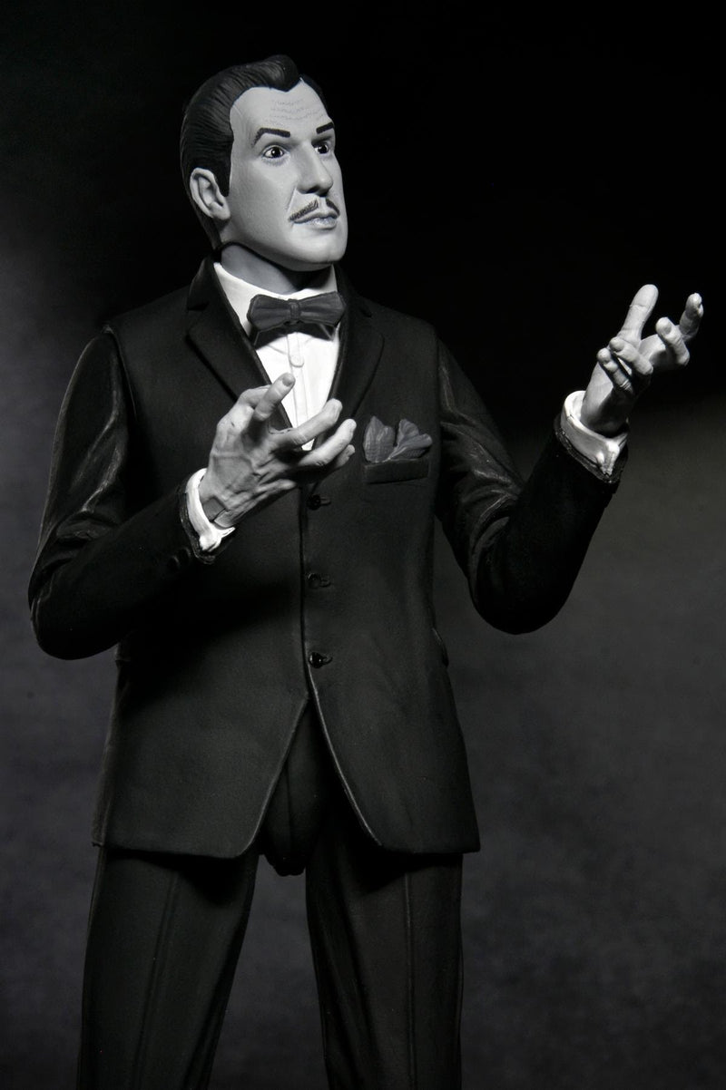Vincent Price - 7" Scale Action Figure - Ultimate Vincent Price (B&W) (Preorder Feb/Mar 2026) - Collectables > Action Figures > toys -  Neca