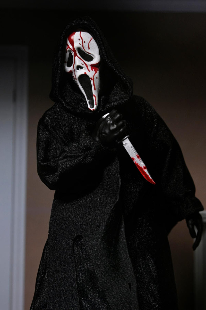 Ghost Face - 8" Clothed Action Figure -  ﻿Ghost Face (New Packaging) (Preorder) - Collectables > Action Figures > toys -  Neca