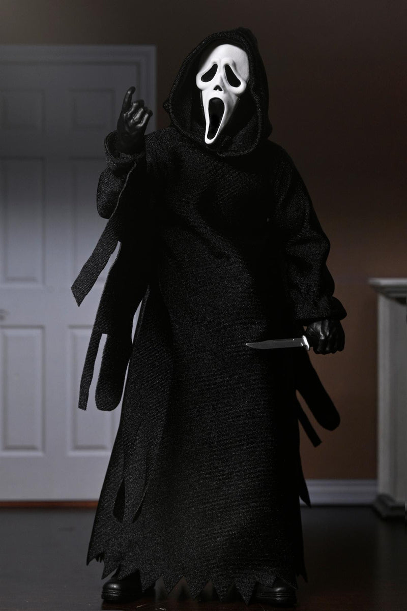 Ghost Face - 8" Clothed Action Figure -  ﻿Ghost Face (New Packaging) (Preorder) - Collectables > Action Figures > toys -  Neca