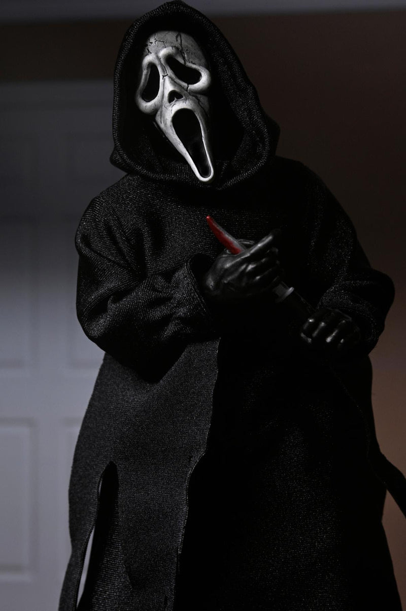 Ghost Face - 8" Clothed Action Figure -  ﻿Ghost Face (New Packaging) (Preorder) - Collectables > Action Figures > toys -  Neca