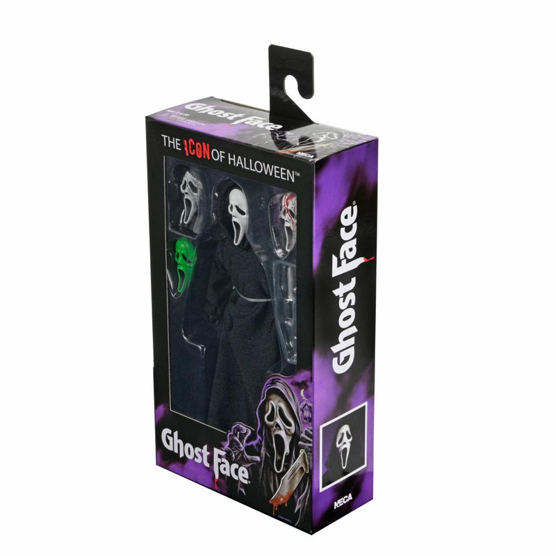 Ghost Face - 8" Clothed Action Figure -  ﻿Ghost Face (New Packaging) (Preorder) - Collectables > Action Figures > toys -  Neca