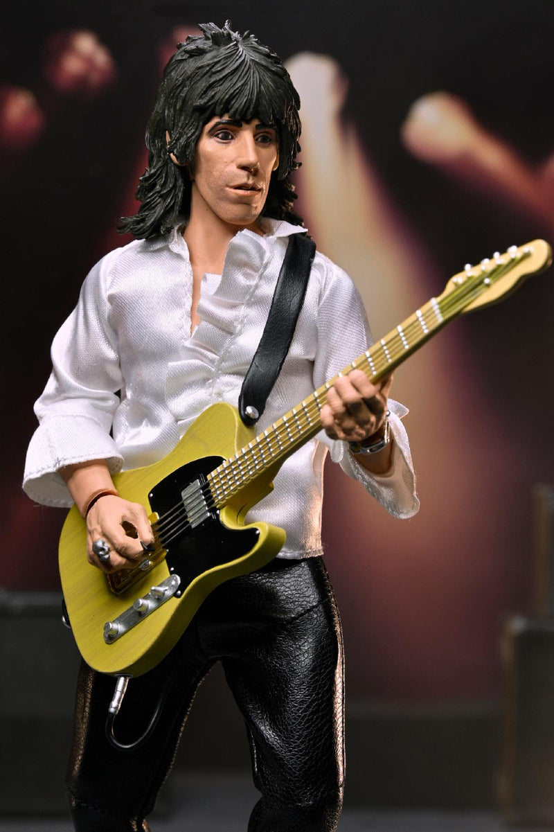 The Rolling Stones - 8” Clothed Action Figure - Keith Richards (1975) Figure (Preorder Feb/Mar 2026) - Collectables > Action Figures > toy -  Neca