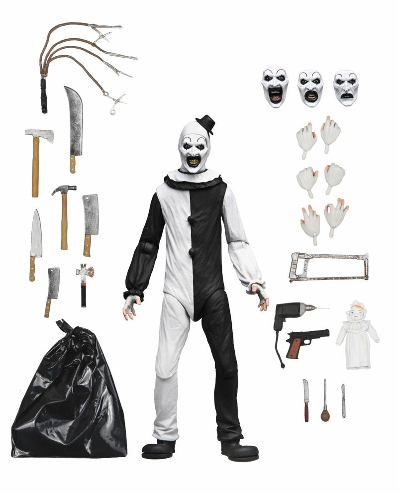 Terrifier - Ultimate Art the Clown Action Figure (preorder Q4) - Action & Toy Figures -  Neca