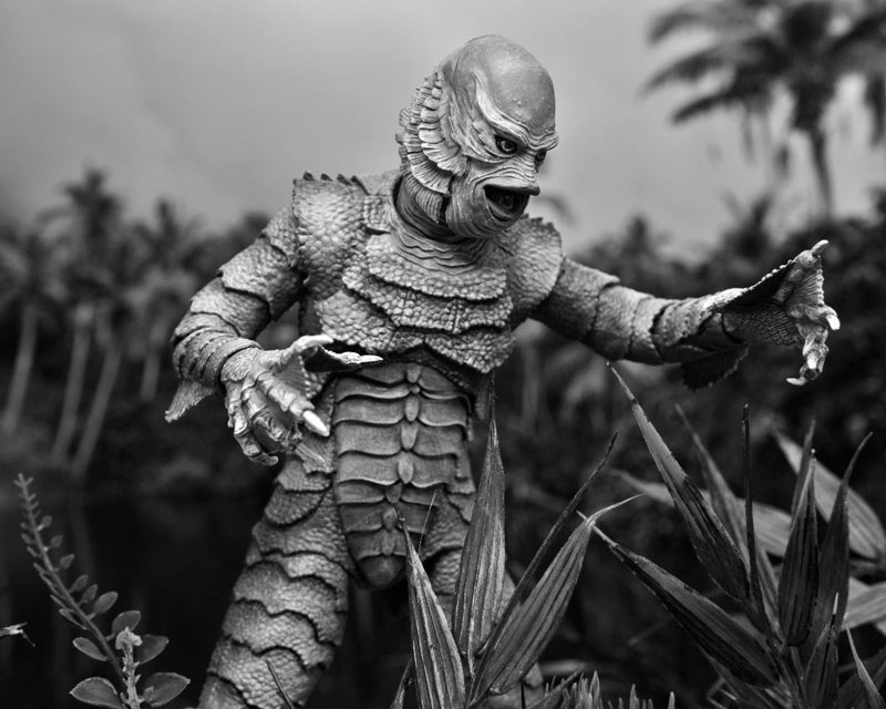Universal Monsters -  Ultimate Creature from the Black Lagoon Figure - B&W (preorder) - Collectables > Action Figures > toys -  Neca