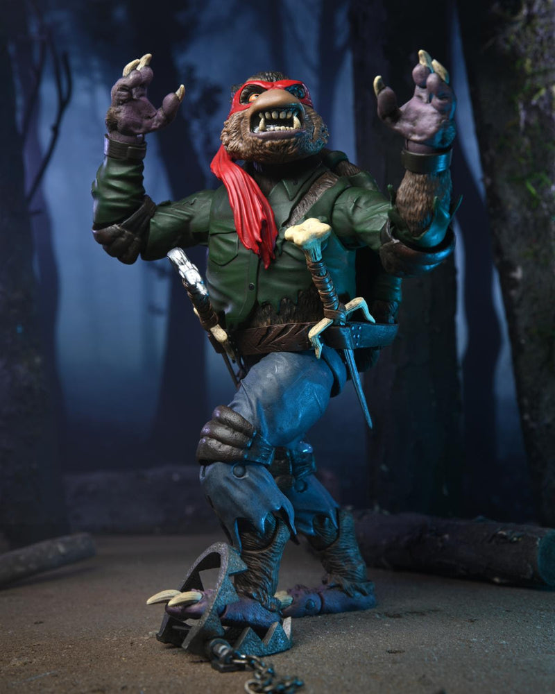 Universal Monsters x Teenage Mutant Ninja Turtles Ultimate Raphael as The Wolfman (preorder Q2) - Collectables > Action Figures > toys -  Neca