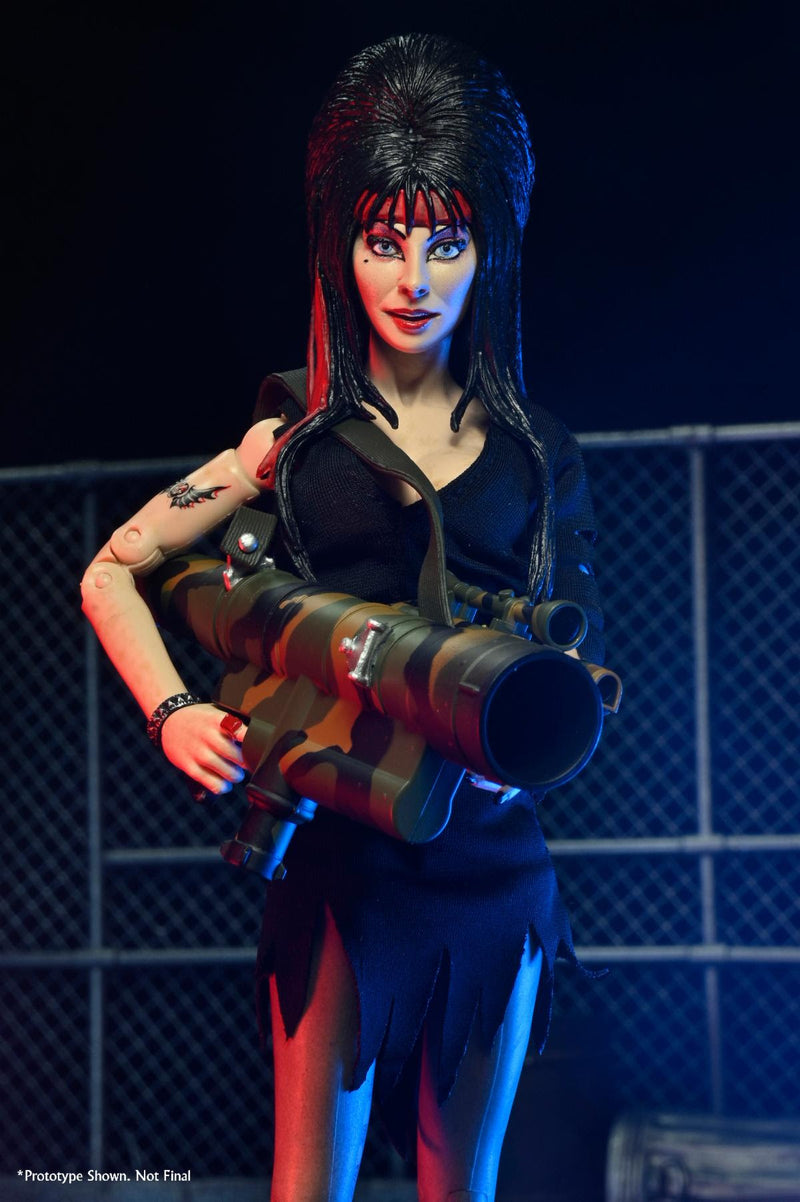 Elvira – 8” Clothed Action Figure – Commando Elvira - Collectables > Action Figures > toys -  Neca
