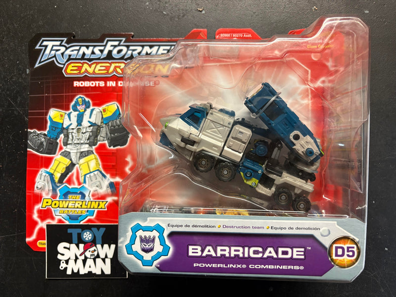 Transformers Energon Barricade - Collectables > Action Figures > toys -  Hasbro