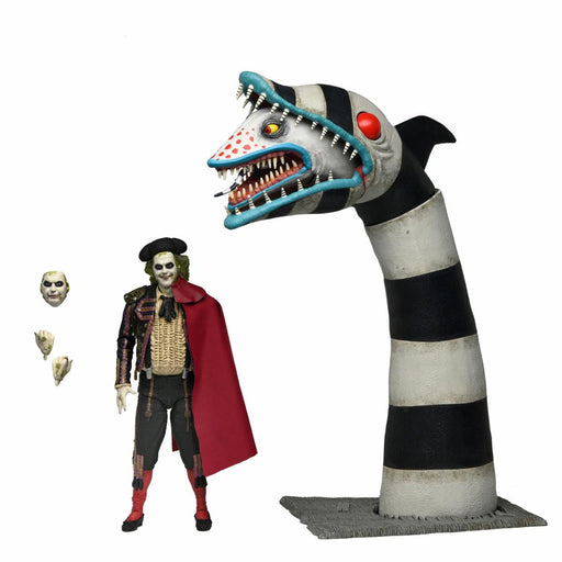 Beetlejuice Beetlejuice - 7" Scale Action Figure - Ultimate "Matador" Beetlejuice & Sandworm 2-pk (Preorder Nov/Dec 2025) - Collectables > Action Figures > toys -  Neca