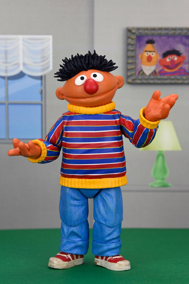 Sesame Street - 7” Scale Action Figure - Ultimate Ernie - Collectables > Action Figures > toys -  Neca