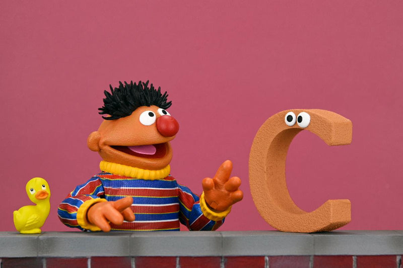 Sesame Street - 7” Scale Action Figure - Ultimate Ernie - Collectables > Action Figures > toys -  Neca