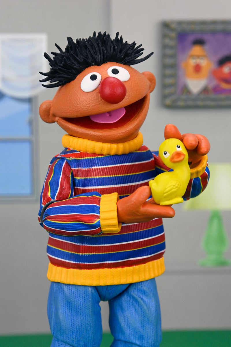 Sesame Street - 7” Scale Action Figure - Ultimate Ernie - Collectables > Action Figures > toys -  Neca