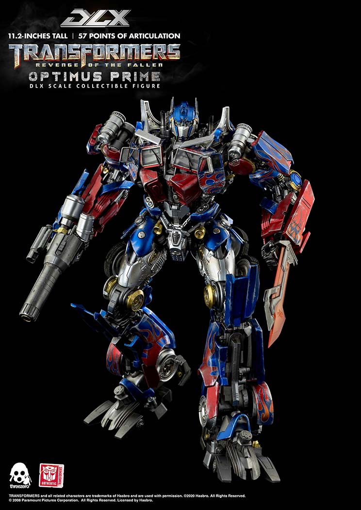 Optimus Prime DLX - Transformers: Revenge of the Fallen – (PreOrder ETA:FEB2022) - Action figure -  ThreeZero