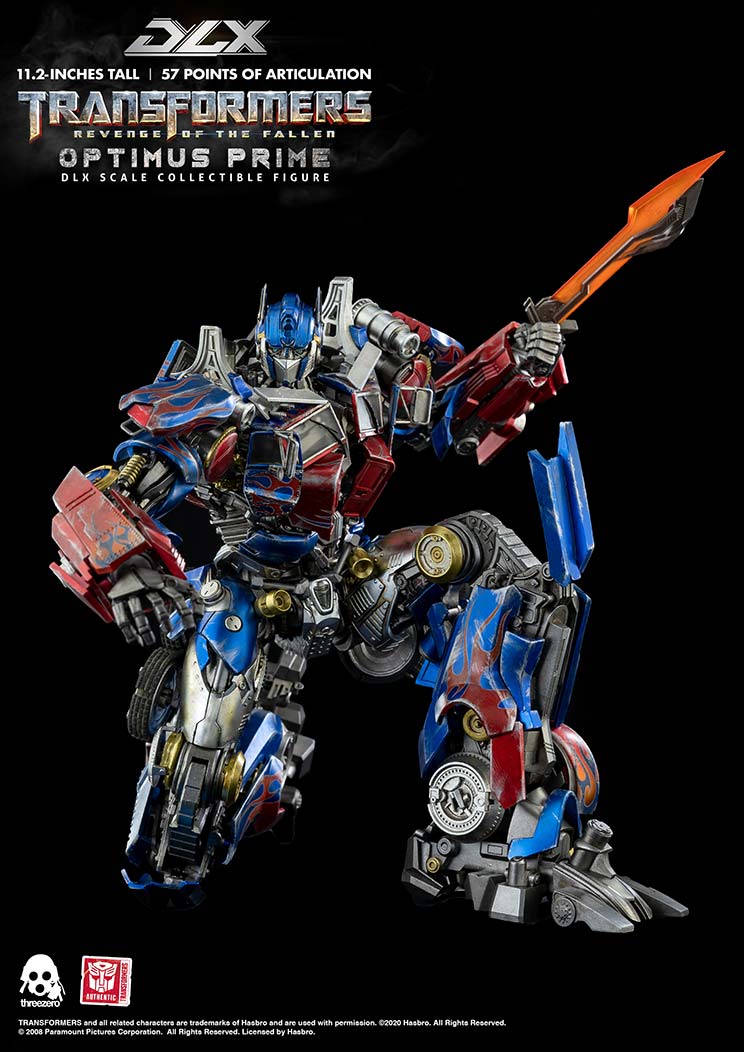 Optimus Prime DLX - Transformers: Revenge of the Fallen – (PreOrder ETA:FEB2022) - Action figure -  ThreeZero