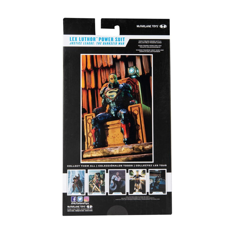 Lex Luthor Blue Power Suit Justice League: The Darkseid War 7-Inch Scale Action Figure - Action figure -  McFarlane Toys