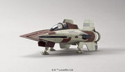Bandai Star Wars A Wing Starfighter 1/72 Scale Model Kit - Toy Snowman