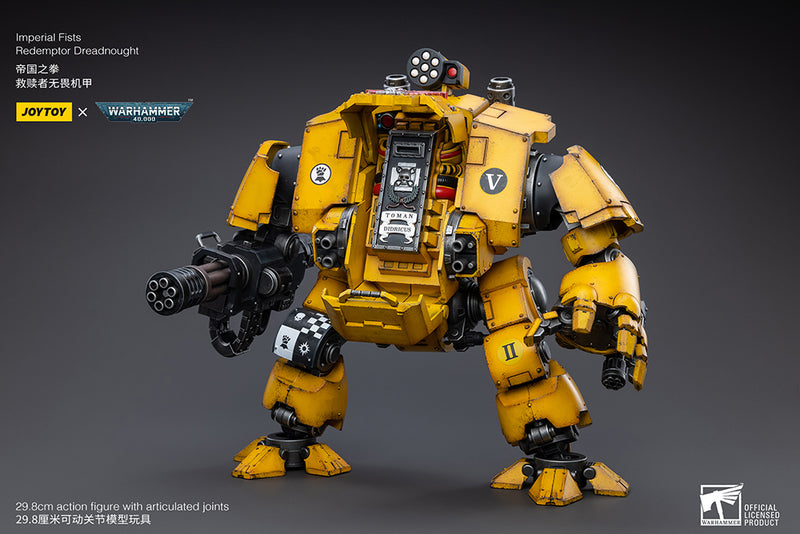 Warhammer 40K - Imperial Fists - Redemptor Dreadnought - Collectables > Action Figures > toys -  Joy Toy