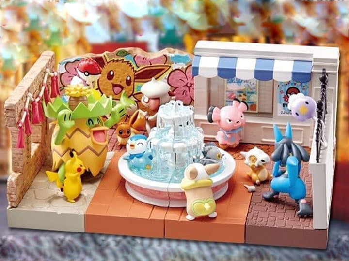 POKEMON 2022  FESTIVAL STREET CORNER - Collectables > Action Figures > toys -  re-ment