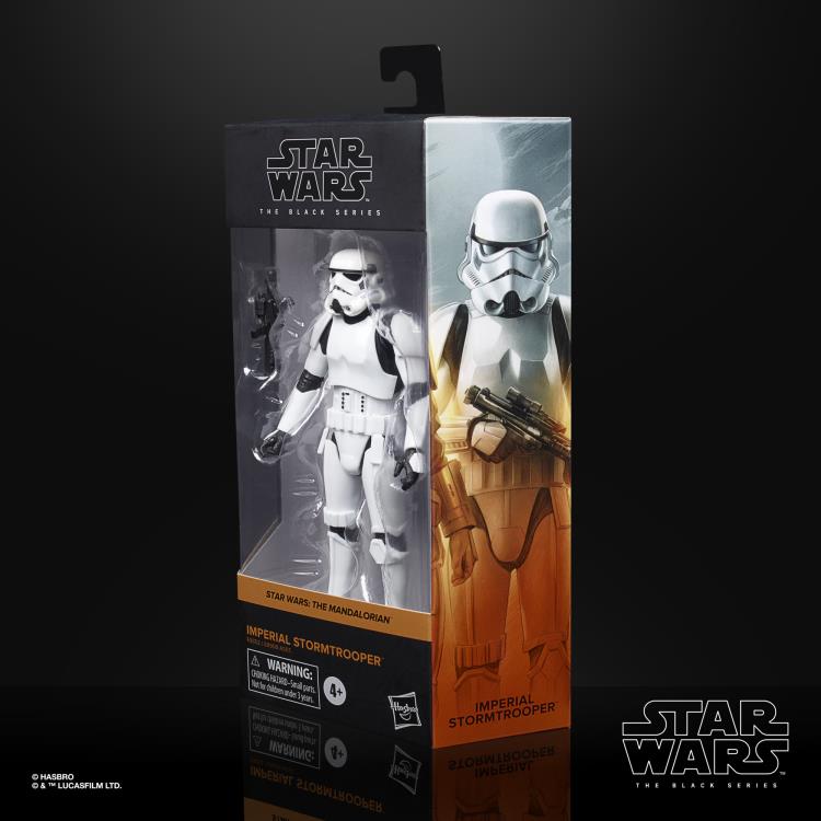 (preorder ETA Sept )  Star Wars: The Black Series 6" Stormtrooper (The Mandalorian) - Toy Snowman