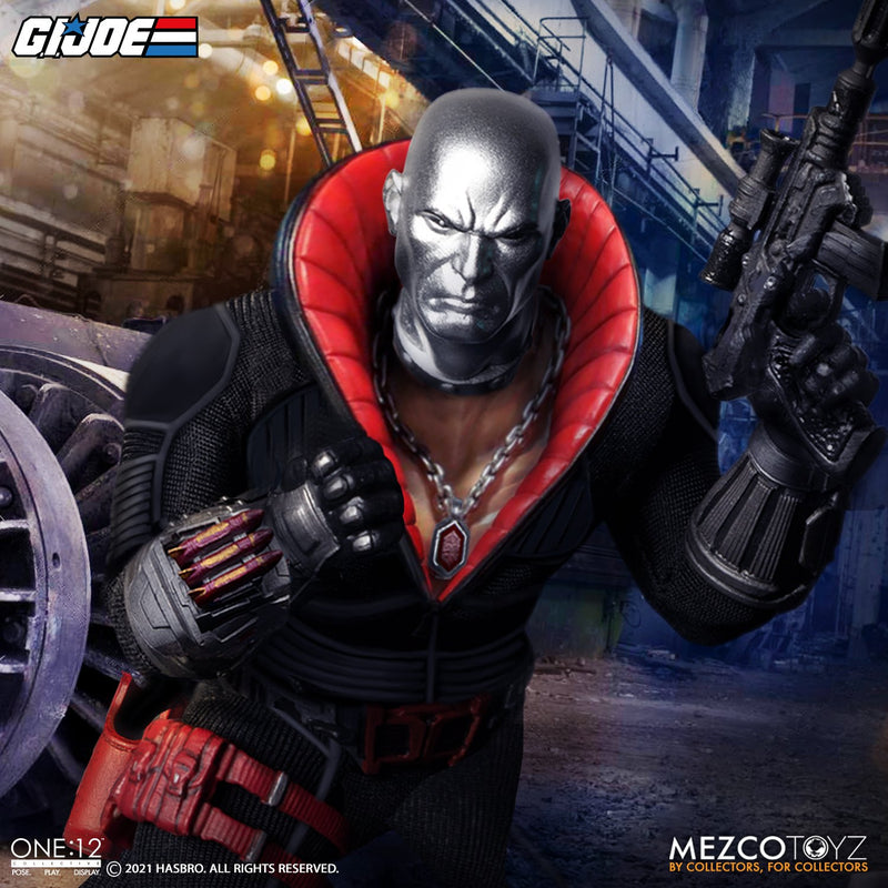 (preorder ETA January-April 2022 ) ONE:12 COLLECTIVE G.I. Joe: Destro - Toy Snowman