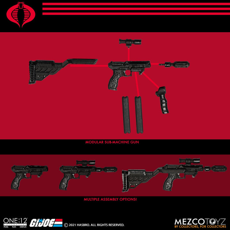 (preorder ETA January-April 2022 ) ONE:12 COLLECTIVE G.I. Joe: Destro - Toy Snowman