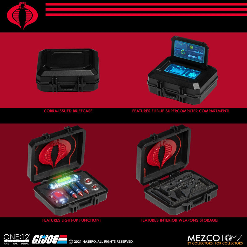 (preorder ETA January-April 2022 ) ONE:12 COLLECTIVE G.I. Joe: Destro - Toy Snowman