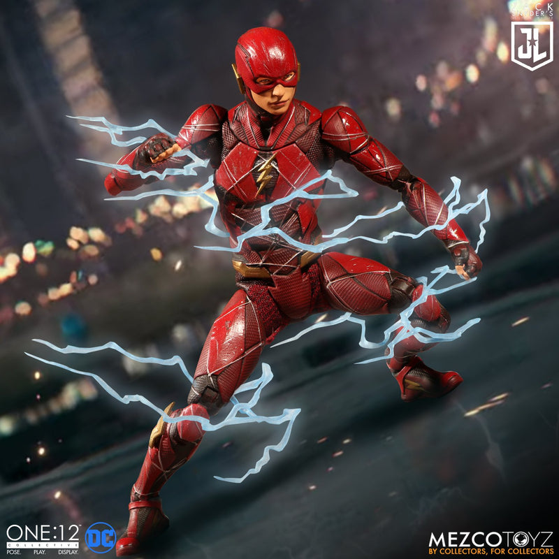( Preorder ETA Feb  ) Mezco ONE:12 JUSTICE LEAGUE DELUXE STEEL BOX SET ( Canada ) - Toy Snowman
