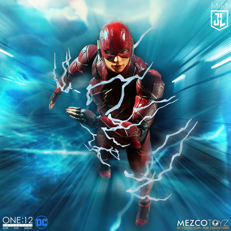 ( Preorder ETA Feb  ) Mezco ONE:12 JUSTICE LEAGUE DELUXE STEEL BOX SET ( Canada ) - Toy Snowman