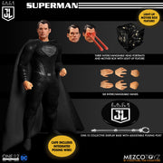 ( Preorder ETA Feb  ) Mezco ONE:12 JUSTICE LEAGUE DELUXE STEEL BOX SET ( Canada ) - Toy Snowman