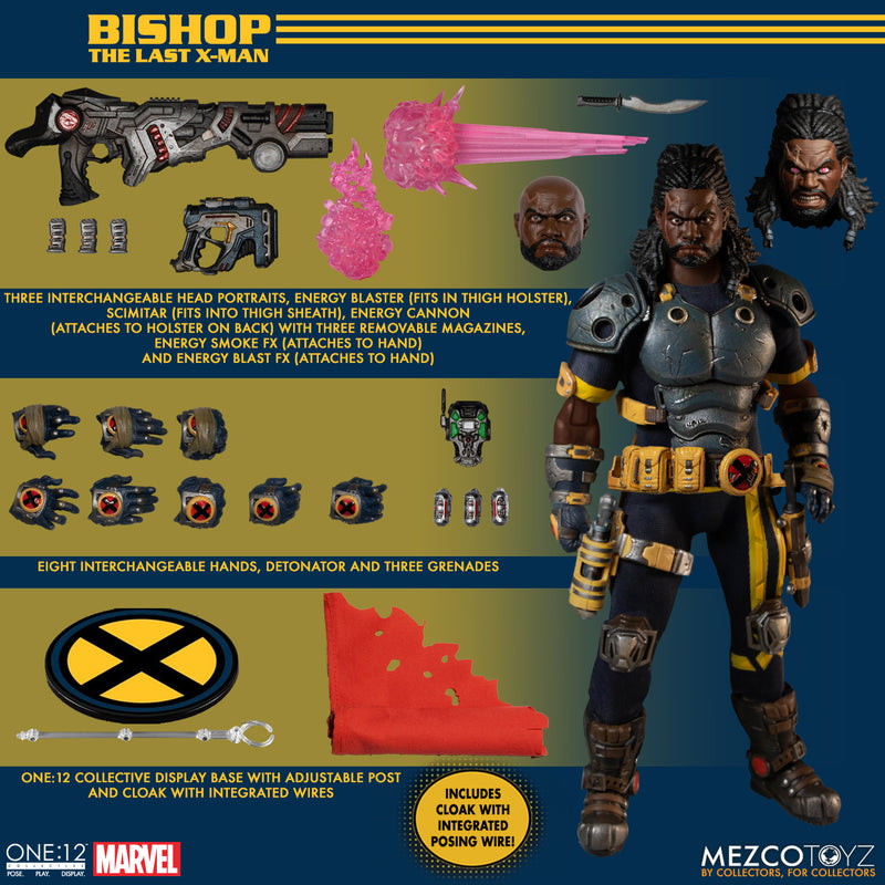 (preorder ETA Nov ) Mezco ONE:12 COLLECTIVE FIG BISHOP - Toy Snowman