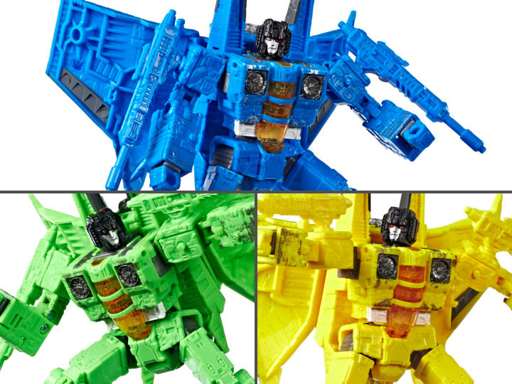(preorder) Transformers War for Cybertron: Siege Voyager Seekers Three-Pack - Toy Snowman