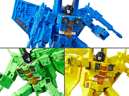 (preorder) Transformers War for Cybertron: Siege Voyager Seekers Three-Pack - Toy Snowman