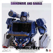 Threezero Soundwave and Ravage Bumblebee DLX Scale Collectible Series - Toy Snowman