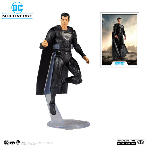 Superman Black Suit - DC Multiverse Justice League 2021 - Action figure -  McFarlane Toys